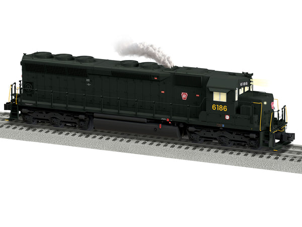 Lionel 2233131 PENNSYLVANIA LEGACY SD45 6186 O Scale Displayed