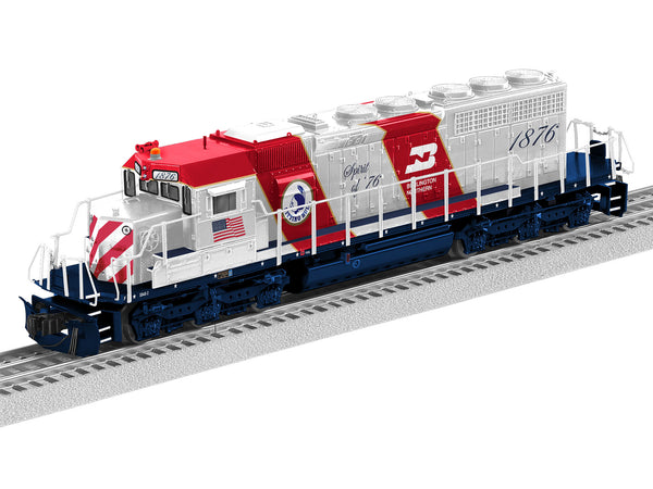 Lionel 2233519 BURLINGTON NORTHERN NON-POWERED SD40-2 1876 O Scale