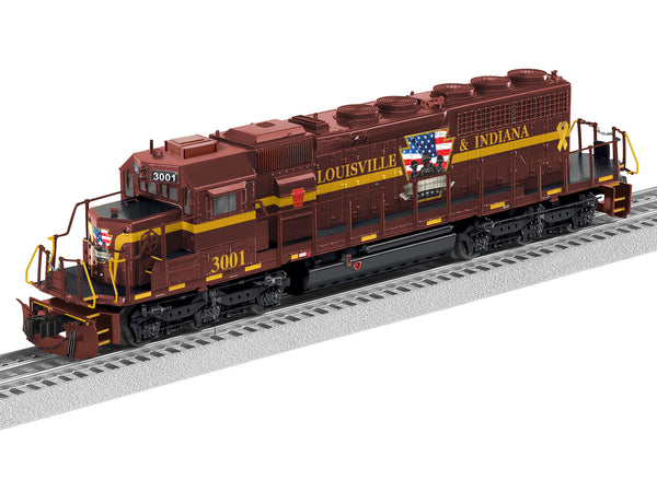 Lionel 2233539 LOUISVILLE & INDIANA NON-POWERED SD40-2 3001 O Scale