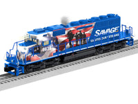 Lionel 2233551 SAVAGE SD40-2 Legacy Engine #8638 WITH 2233559 SAVAGE Non-Pwd (Set of 2) O Scale NEW