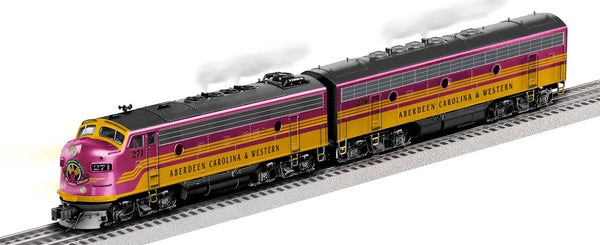 Lionel 2233580 ABERDEEN CAROLINA & WESTERN LEGACY F9 AB O SCALE LIMITED NEW