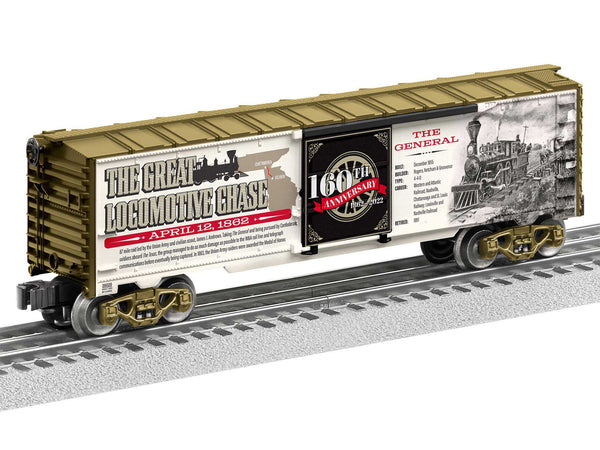 Lionel 2238020 The Great Locomotive Chase 160th Anniversary Boxcar 2021 O-Scale