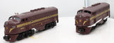 MTH 30-2130-0 PENNSYLVANIA F-3 AA Diesel Set RailKing O Scale Like New