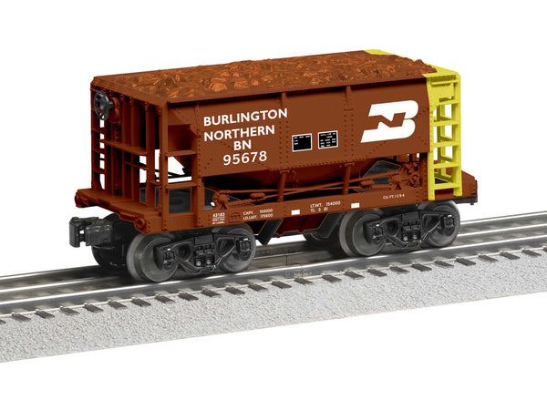 Lionel 2243180 Burlington Northern BN Ore Car 6-Pack #1 O SCALE NEW