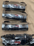 MTH Railking 30-1433-1 Coors Light Silver Bullet Train Set with Proto-Sound 2.0 O SCALE Used Excellent