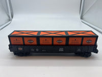 MTH Railking 30-72001 Harley-Davidson RailKing Gondola Car w/Crates O SCALE Used Excellent No Box