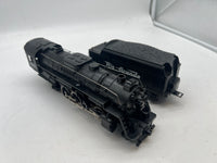 Lionel 6-38624 2-8-4 #8624 Rio Grande Berkshire Jr locomotive &  tender  O SCALE Used Excellent Damaged Box as is