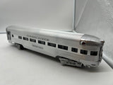 Lionel 6-19163 Lionel Lines 2531 silver rail aluminum observation car O SCALE Like New