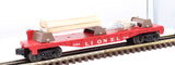 Lionel 6-19484 Lionel Lines O27 Flat Car w/ Wood Planks #6264 O SCALE Like New