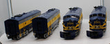 Lionel 6-24521, 6-24522, 6-24523, 6-24524 Alaska F3 Diesel Locomotive Set (Set of 4 Pieces) TMCC O Scale NEW