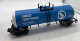 MTH 20-96027 Premier Great Northern GN Tank Car (Blue/ White) O SCALE Used Excellent