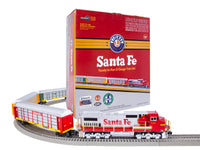 Lionel 2323030 SANTA FE AUTORACK LIONCHIEF w/Bluetooth 5.0 SET O SCALE NEW