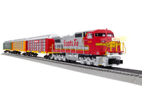 Lionel 2323030 SANTA FE AUTORACK LIONCHIEF w/Bluetooth 5.0 SET O SCALE NEW