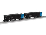 Lionel 2326090 Denver & Rio Grande DRG 100 ton Hopper 2 pack  O SCALE NEW