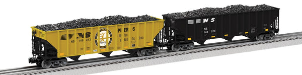 Lionel 2326100 NORFOLK SOUTHERN NS 100T HOPPER 2-PACK A O SCALE NEW