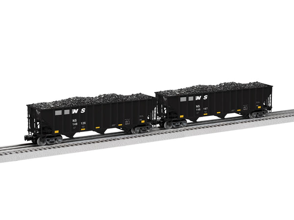 Lionel 2326108 NORFOLK SOUTHERN 100T HOPPER 2-PACK B O SCALE NEW