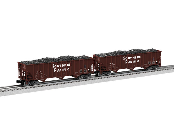 Lionel 2326129 SOUTHERN PACIFIC 100T HOPPER 2-PACK (2326125 100T Hopper #481120 & 2326126 100T Hopper 481144) O SCALE Like New