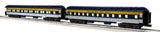 Lionel 2327010 Chesapeake & Ohio 18" Passenger Car 2-Pack A #306/#711, 2327020 18" Passenger Car 2-Pack B #458/#718, 2327030 18" Passenger Car 2-Pack C Fort Eustis #2, 2327040 18" StationSounds Diner O SCALE NEW