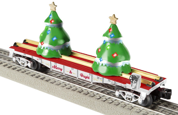 Lionel 2328270 Flat car with Christmas Trees with Snow new for 2023 Limited