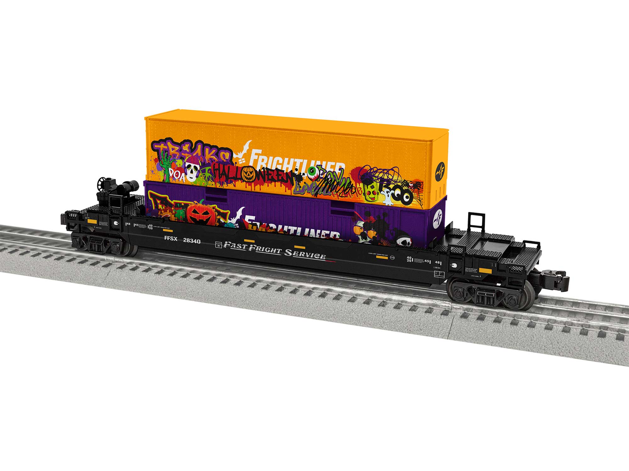 OO Gauge 1:76 Oil Tank Container Kit – Unassembled Card Model, Rail Freight Rolling Stock – Card Kit Shipping Containers
