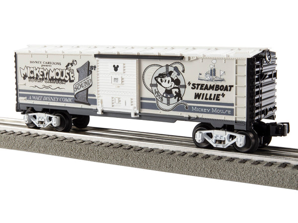 Lionel 2328420 Disney100 Mickey Mouse Vault Moments Boxcar O SCALE NEW