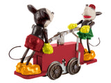 Lionel 2335190 DISNEY'S MICKEY MOUSE AND MINNIE MOUSE HANDCAR - RED O SCALE NEW (no outer brown box)