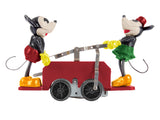 Lionel 2335190 DISNEY'S MICKEY MOUSE AND MINNIE MOUSE HANDCAR - RED O SCALE NEW (no outer brown box)