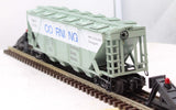 Lionel 6-9118 GE Rail Services 4-Bay Covered Hopper LCCA O Scale Used Damaged Box