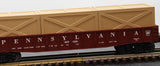 MTH RailKing 30-7209 Pennsylvania Gondola Car O SCALE Used Excellent Damaged Box