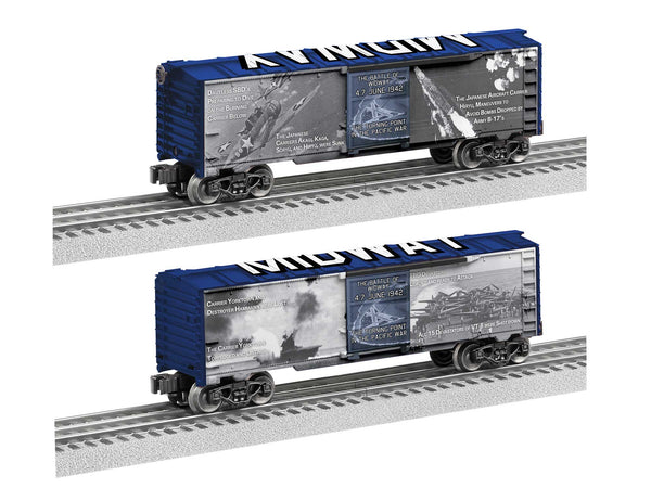 Lionel 2338080 BATTLE OF MIDWAY BOXCAR O SCALE NEW