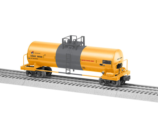 Lionel 2343021 US Army Unibody Tank Car #18599 O SCALE NEW