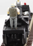 MTH Railking 30-2508 Black Operating Hand Car O SCALE NEW