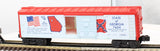 Lionel 6-7604 GEORGIA Boxcar Spirit of 76 O Scale Like New Damaged Box