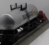 MTH Railking 30-7060B Sunoco Tank Car O SCALE Like New
