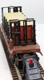 Lionel 6-16333 Frisco Bulkhead Flatcar w/load O SCALE Like New