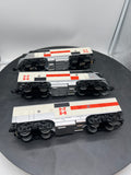 MTH Railking 30-2469-1 New Haven F-3 ABA Diesel Engine Set - New Haven A Units - 2242 & B unit - with Proto-Sound 2.0. O SCALE Like New Damaged Box