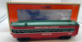 Lionel 6-25184 North Pole Central Observation Car prancer #1225 O SCALE NEW