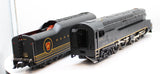 MTH  PREMIER  20-3043-1 PENNSYLVANIA RAILROAD PRR 4-4-4-4 T-1 Duplex Steam Locomotive & Tender #6110 O Scale Used Excellent