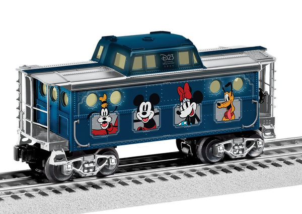 LIONEL 2401565 DISNEY'S D23 MICKEY AND FRIEND'S CABOOSE O SCALE NEW Limited