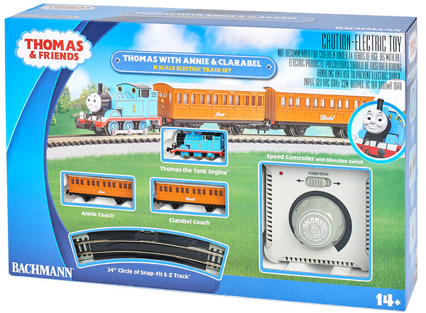 Bachmann 24028 THOMAS WITH ANNIE & CLARABEL TRAIN SET N SCALE NEW