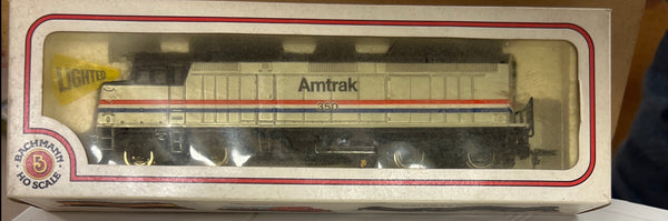 HO Scale Bargain Engine  112 Bachmann 41-645-05 Amtrak Diesel Used Good