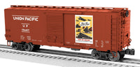 Lionel 2426070 UP WWII PATRIOTSOUNDS PS-1 BOXCAR - ALL ENGINES OF WAR #194407 O SCALE Limited NEW