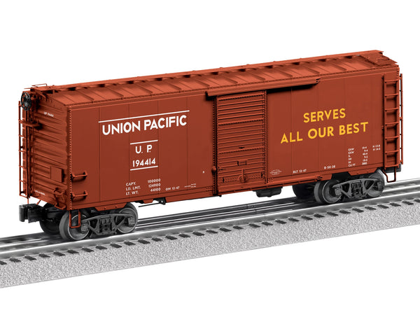 Lionel 2426080 UP WWII PATRIOTSOUNDS PS-1 BOXCAR - TANKS DON'T FIGHT #14414 O SCALE Limited NEW