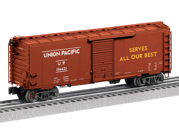 Lionel 2426090 UNION PACIFIC WWII PS-1 FREIGHTSOUNDS BOXCAR - LOOK DAD O SCALE Limited NEW