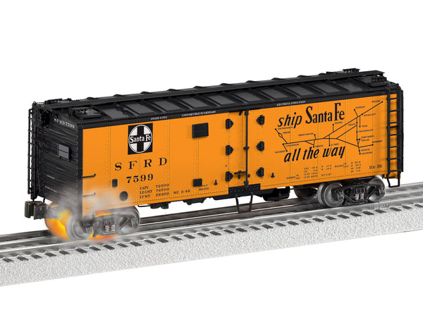 Lionel 2426320 ATSF Hotbox Reefer O SCALE NEW