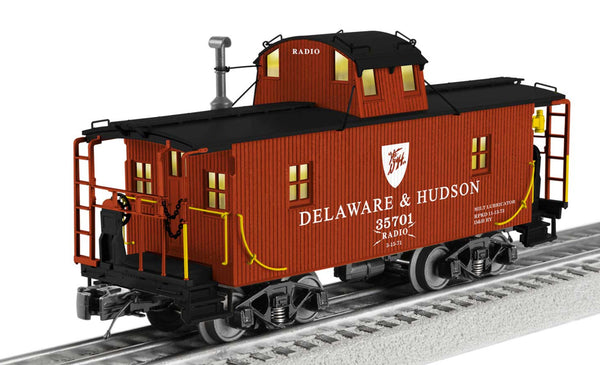 Lionel 2426430 DELAWARE & HUDSON D&H N6B WOODSIDE CABOOSE #35701 O SCALE Limited NEW