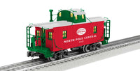 Lionel 2426460 NORTH POLE CENTRAL N6B WOODSIDE CABOOSE O SCALE LIMITED NEW