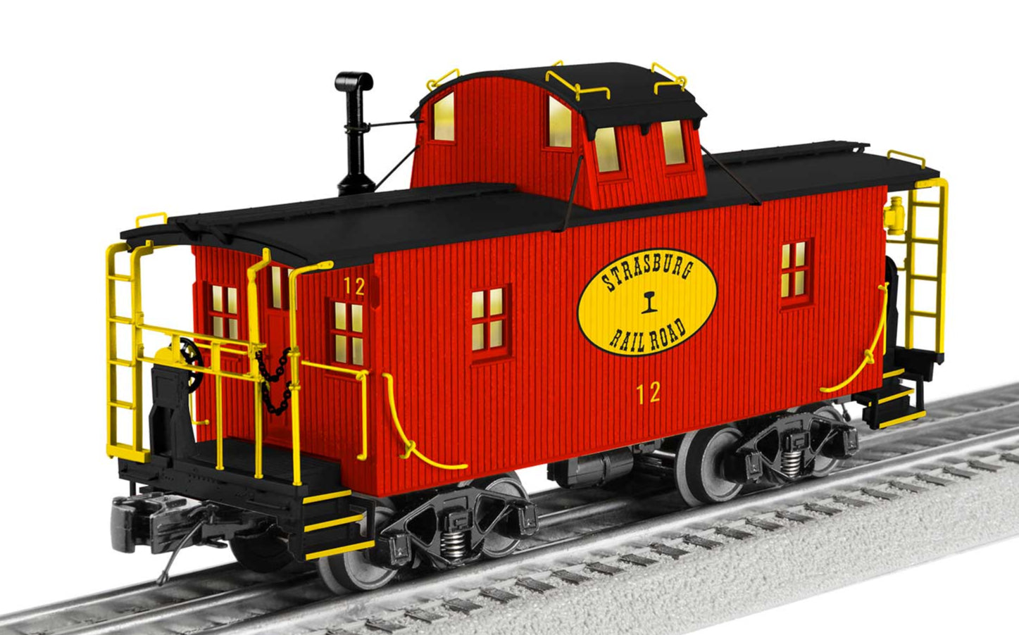 thumbnail image 2 of Lionel PRR Pennsylvania Lighted Caboose – Eastern Region 6-83072 – O Gauge 2 of 5