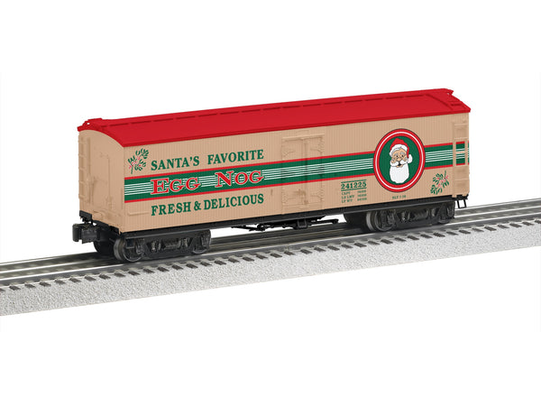 Lionel 2426480 CHRISTMAS EGGNOG MILK CAR #241225 O SCALE Limited NEW