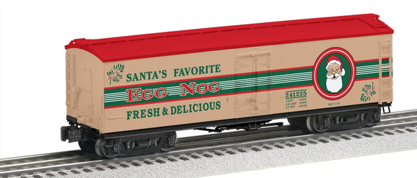 Lionel 2426480 CHRISTMAS EGGNOG MILK CAR #241225 O SCALE NEW